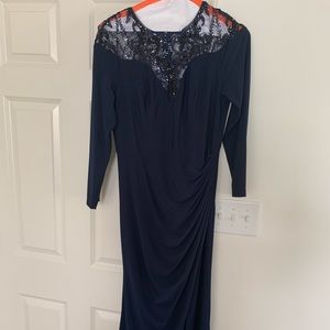 Adrianna Papel Dress. Worn once as Mom of the Bride,dry cleaned.Gorgeous Detail.